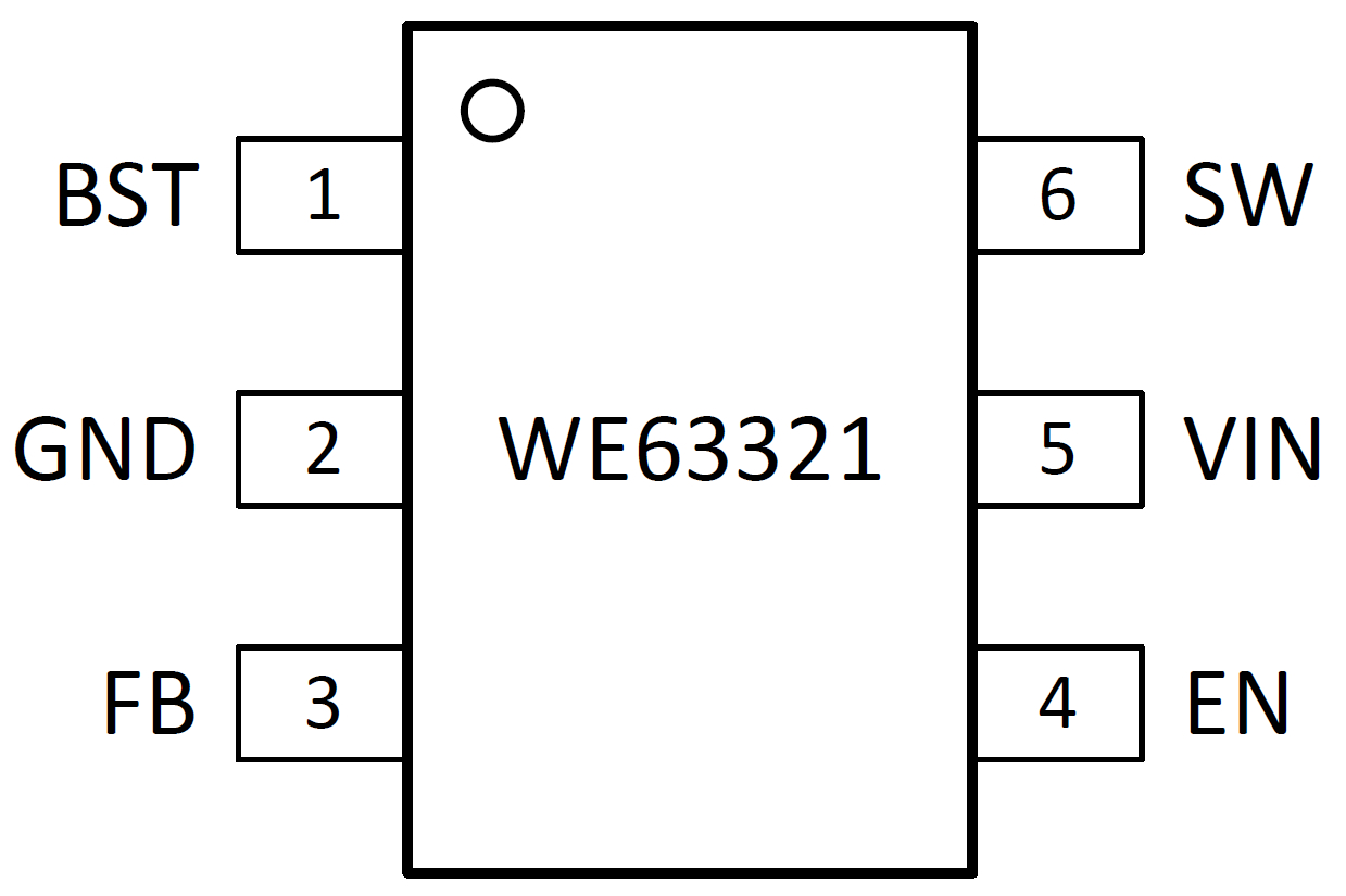 WE63321芯片引脚图